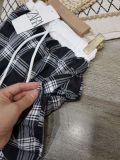  Quần culotes ZA.RA sọc caro 