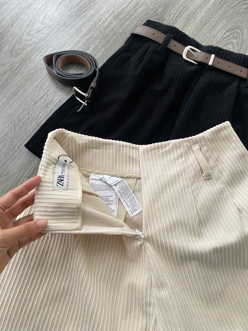  Quần short ZA.RA kèm belt 