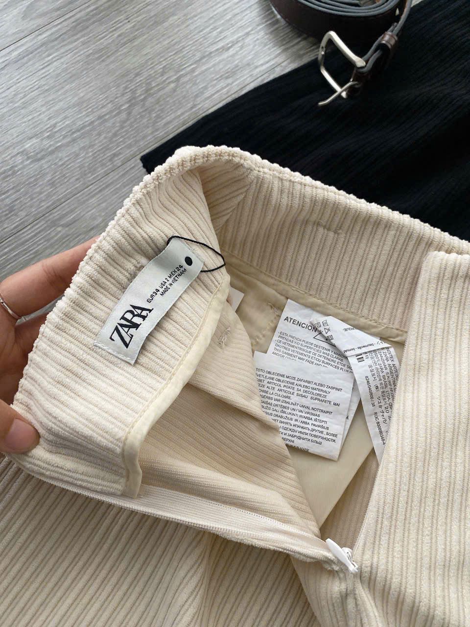  Quần short ZA.RA kèm belt 