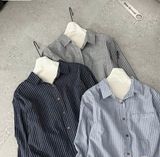  Áo sơ mi thô kẻ bảng 
