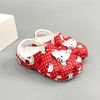 Dép sục cross classic Hello Kitty đỏ trẻ em