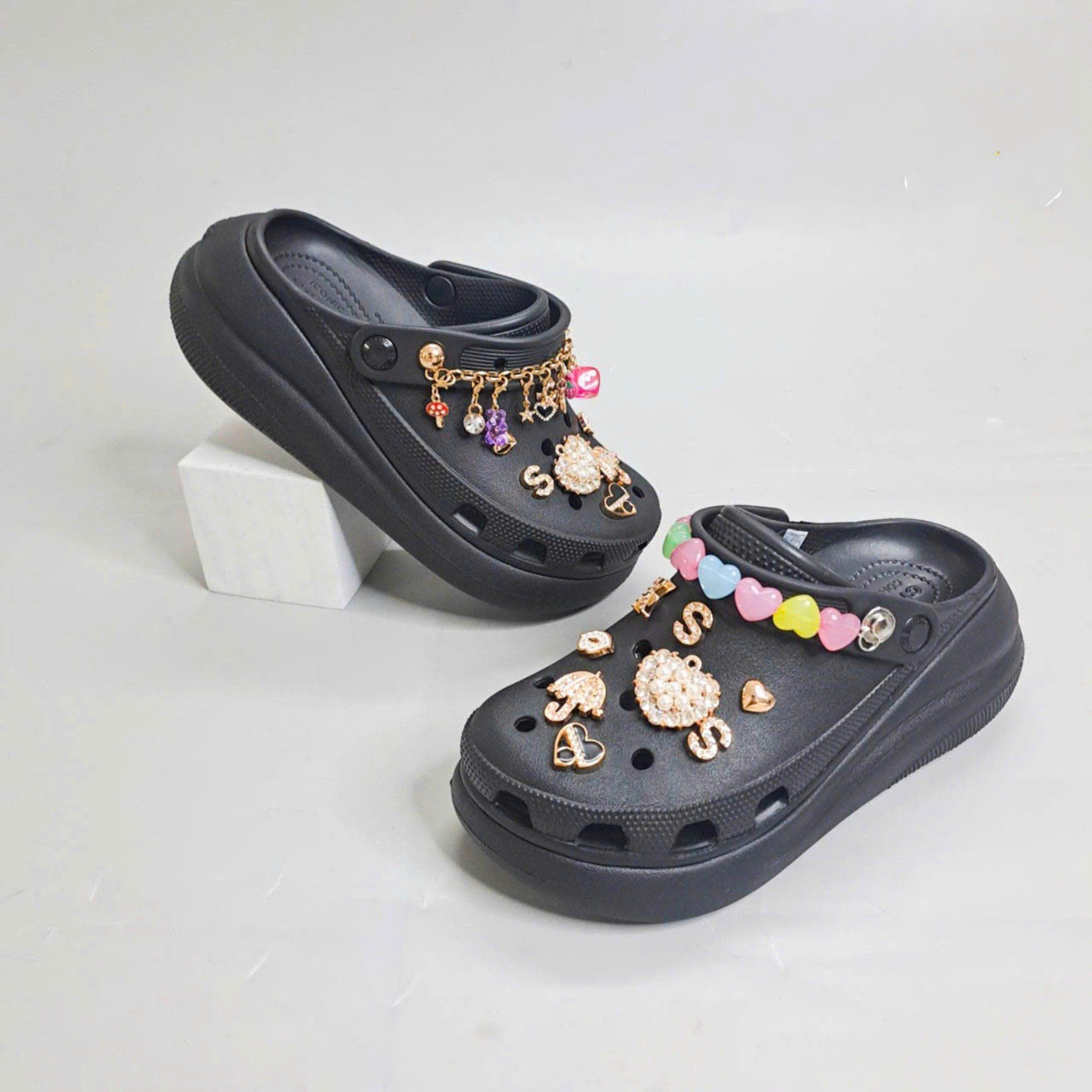 Dép sục cross crush 6 phân nam nữ 