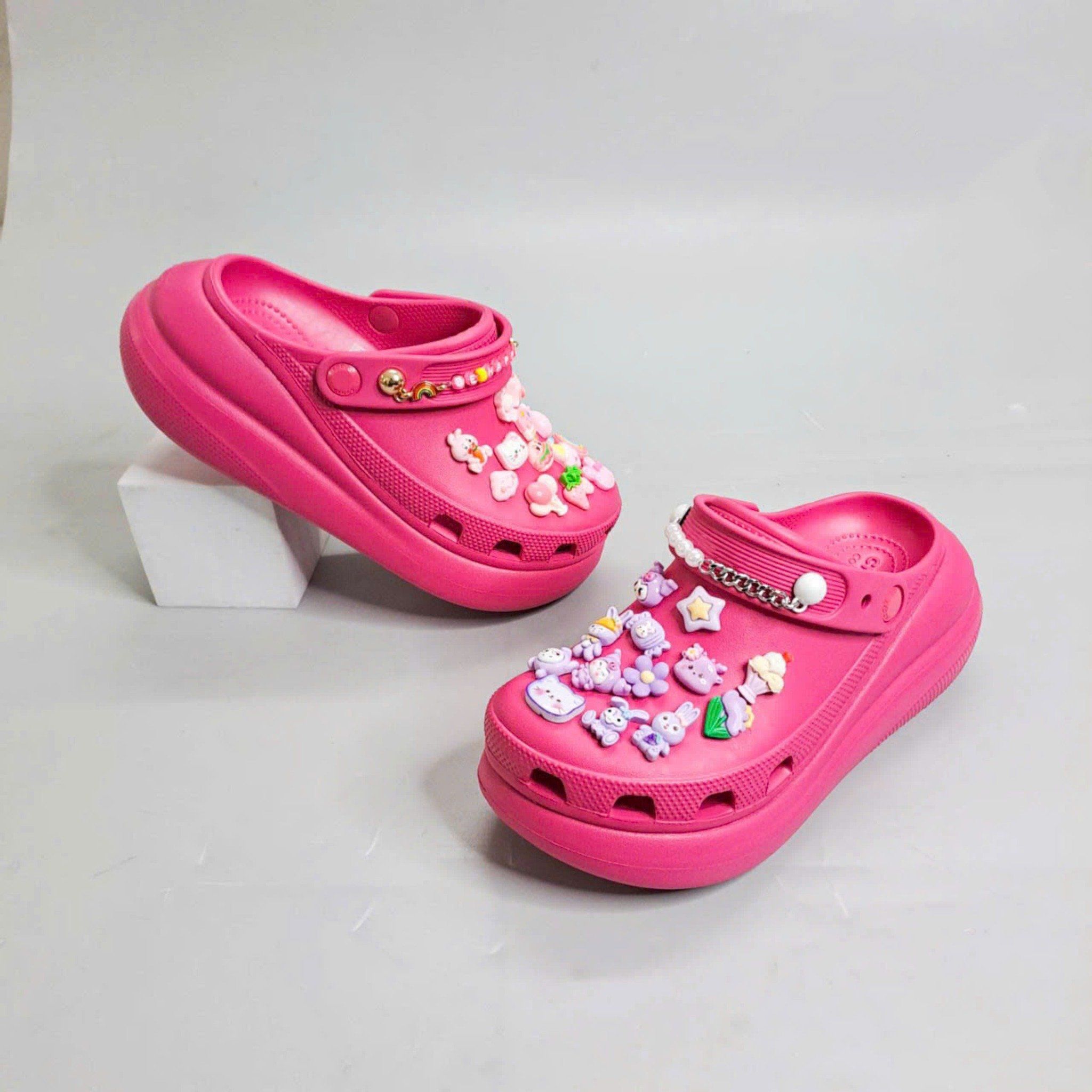  Dép sục cross crush 6 phân nam nữ 