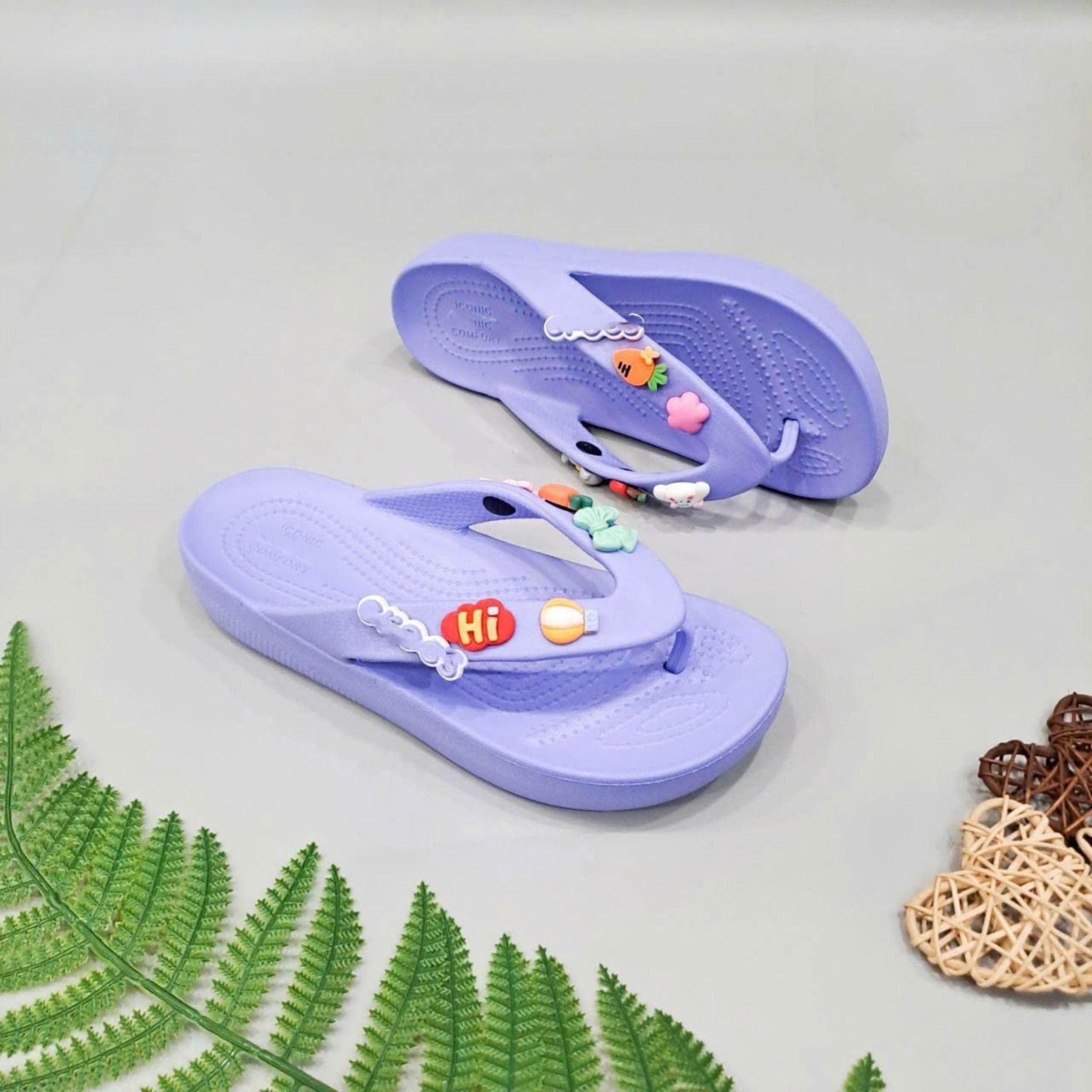  Dép xỏ ngón cross baya platform flip nữ 