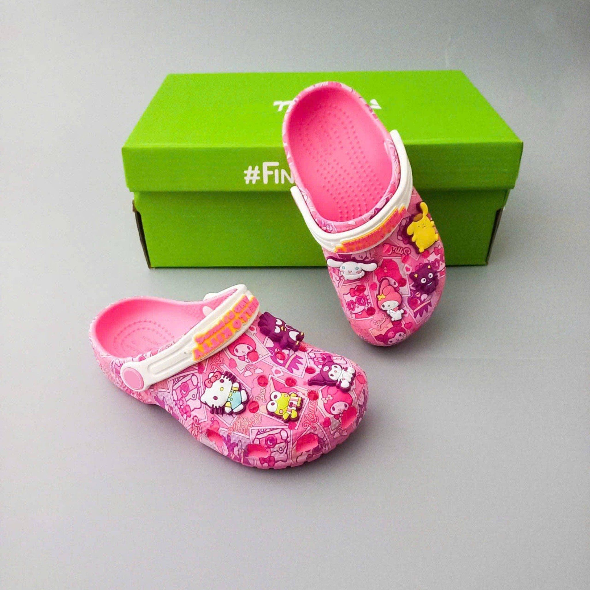  Dép sục cross hello kitty and friends trẻ em 