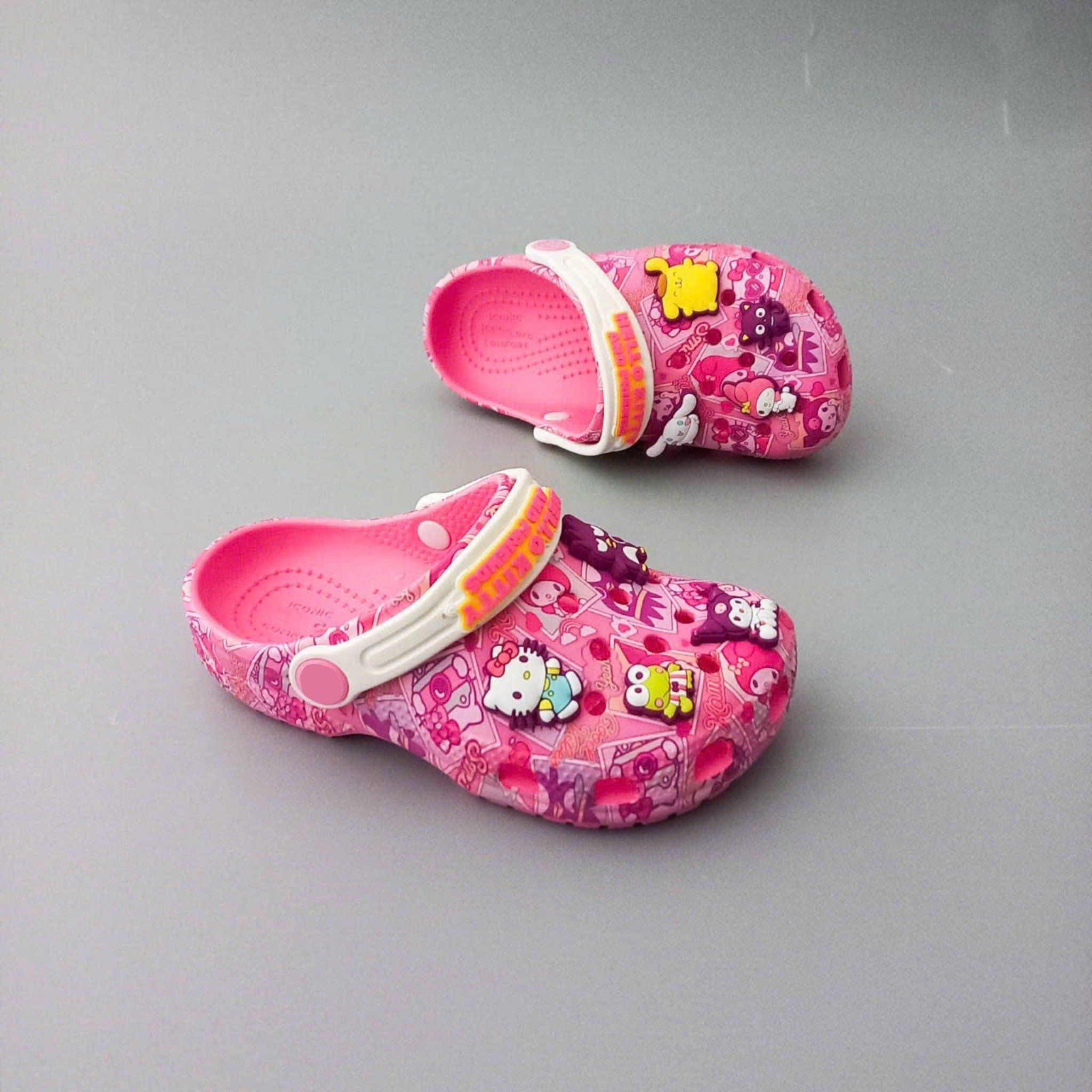  Dép sục cross hello kitty and friends trẻ em 