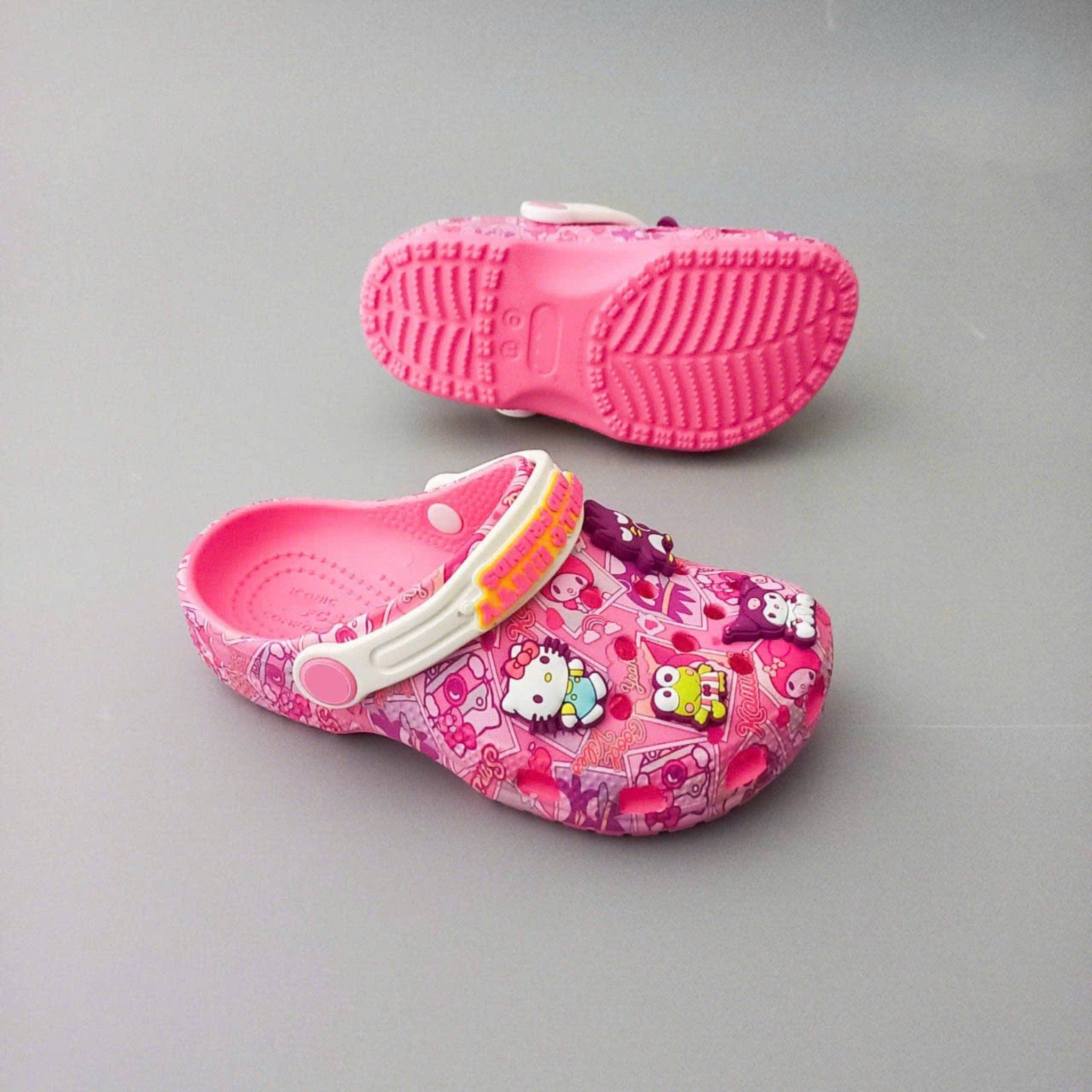  Dép sục cross hello kitty and friends trẻ em 