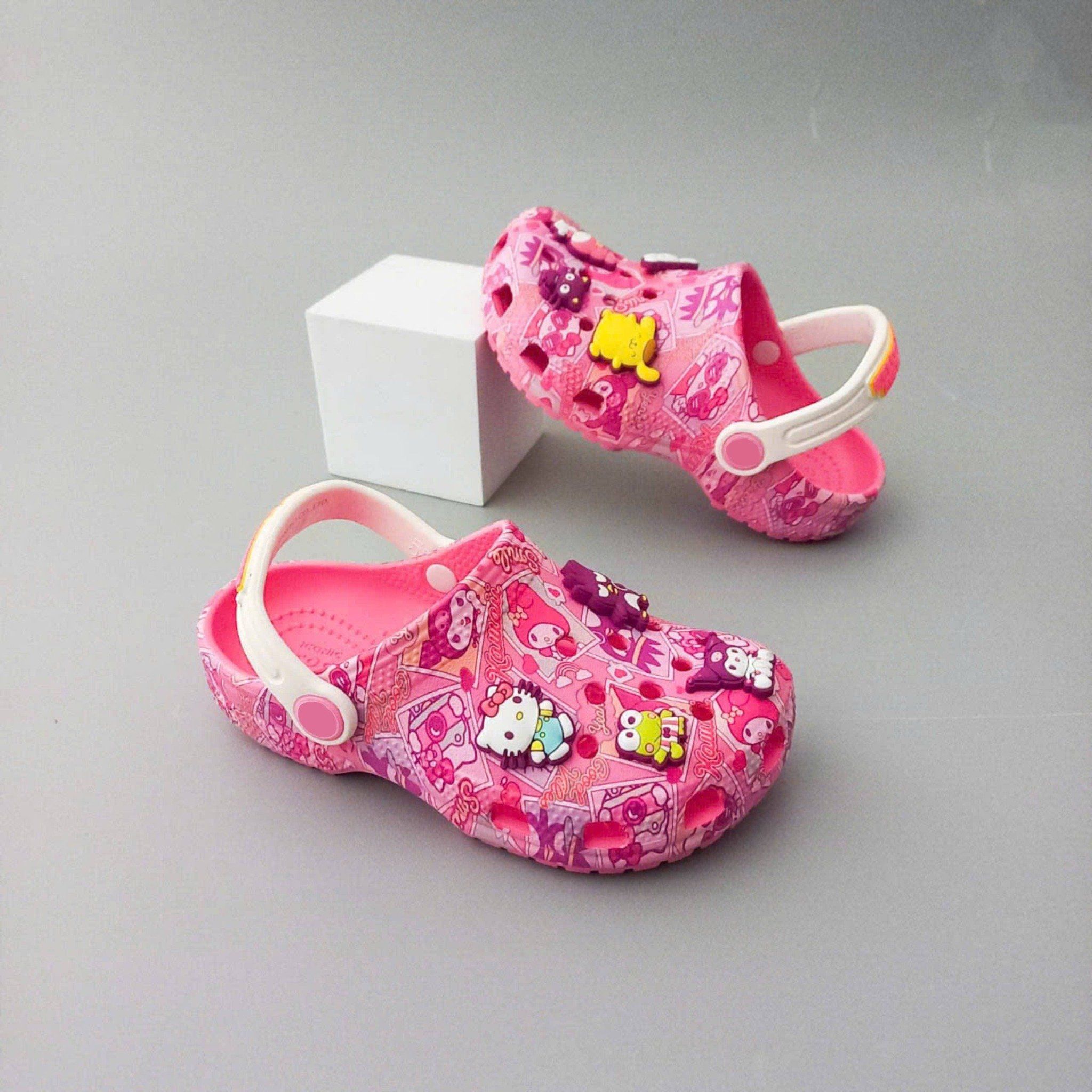  Dép sục cross hello kitty and friends trẻ em 