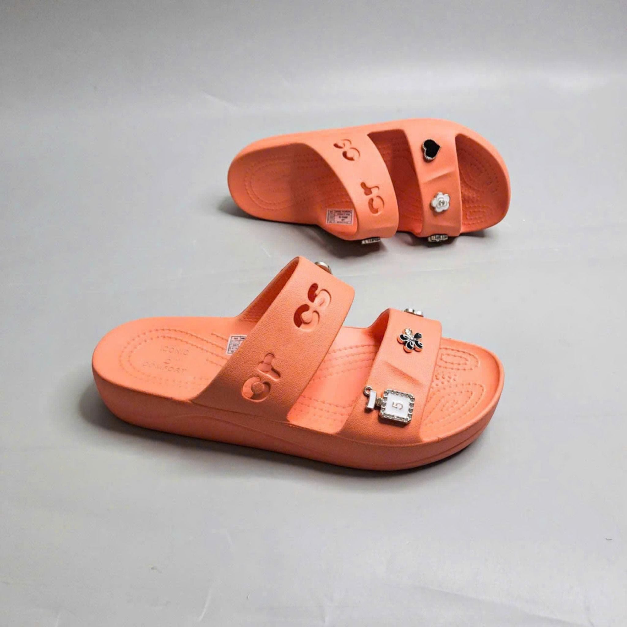  Dép Dinas hai quai ngang baya platform sandals nữ 