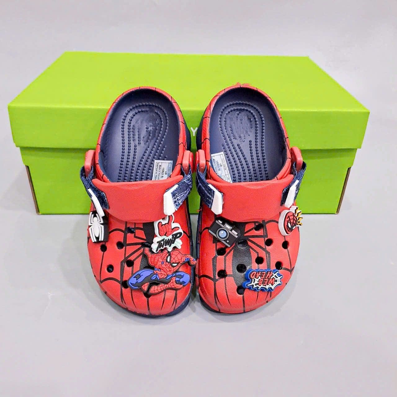  Dép sục cross all terrain team spiderman trẻ em 