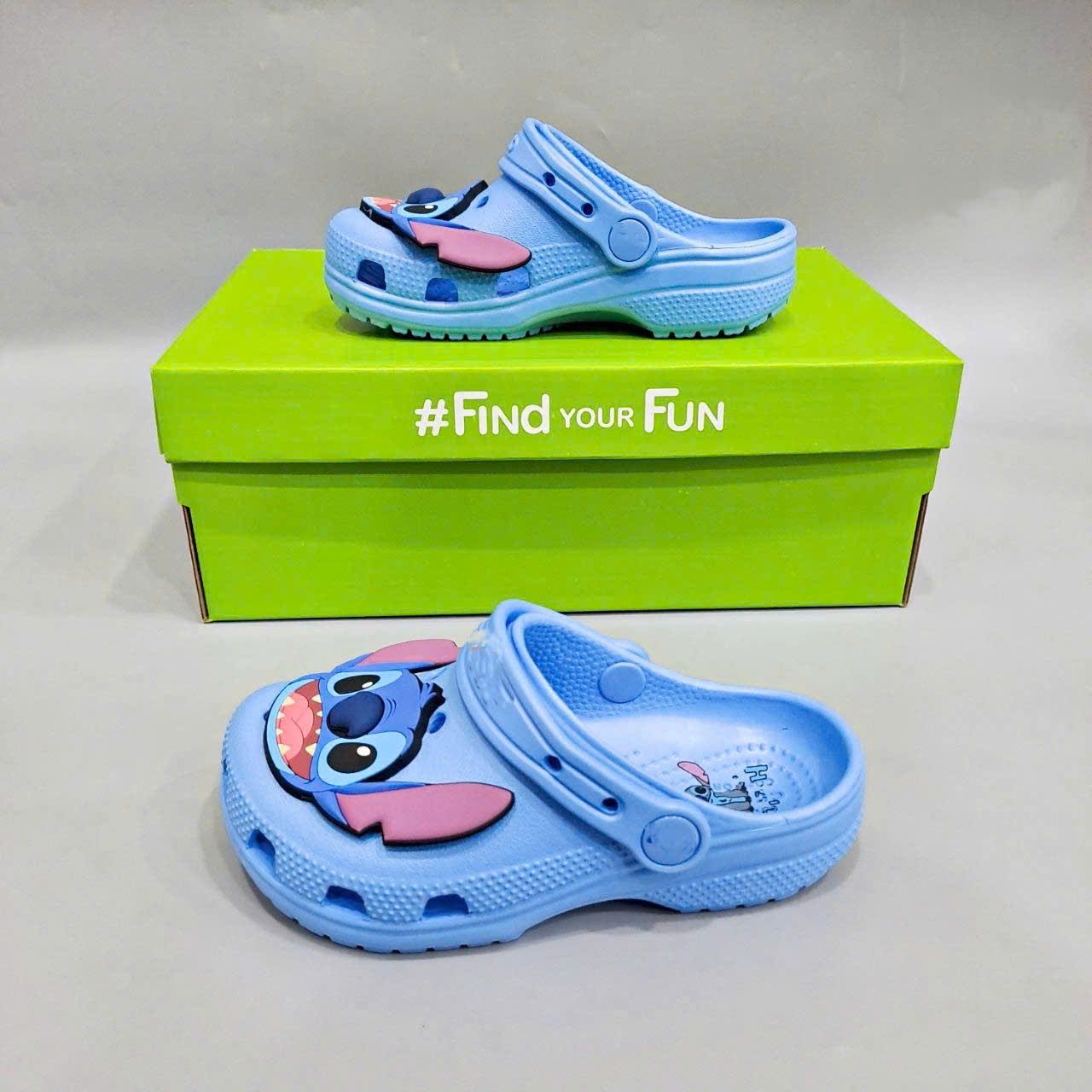  Dép sục Dinas classic Disney Stitch trẻ em 