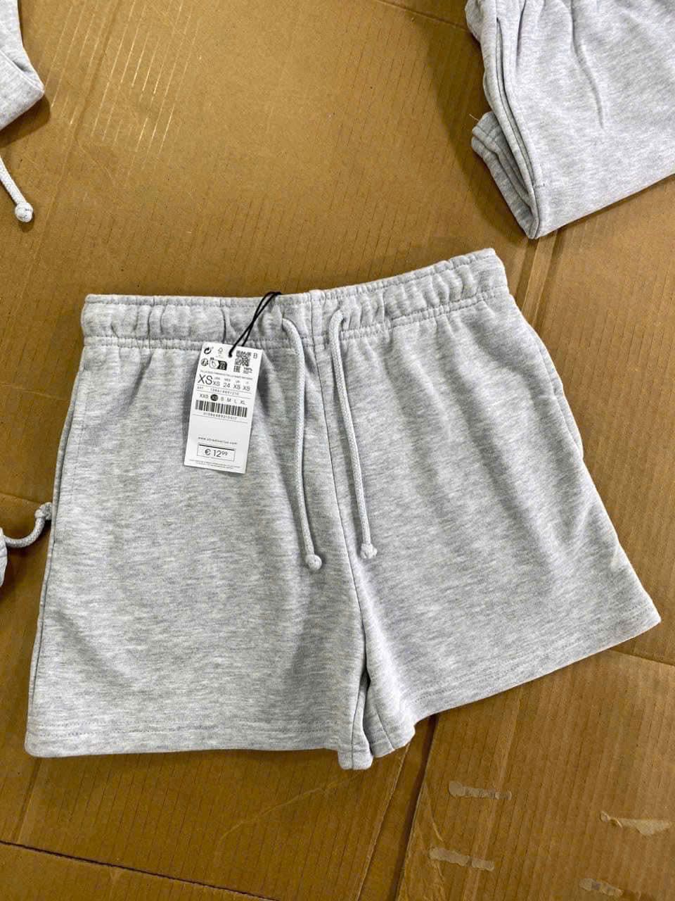  Quần Short nỉ nữ Stra.divarius 