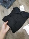  Váy za.ra polo hàng xịn xò cổ chất gân 