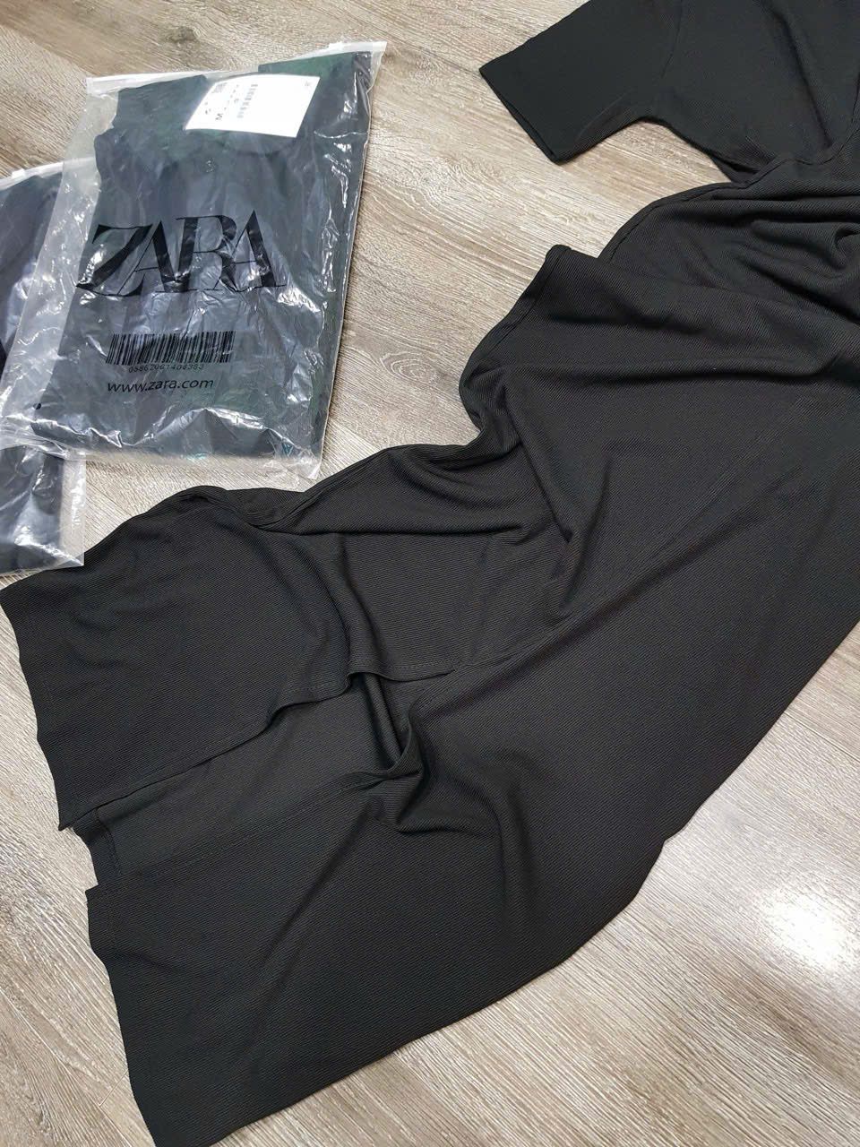  Váy za.ra polo hàng xịn xò cổ chất gân 