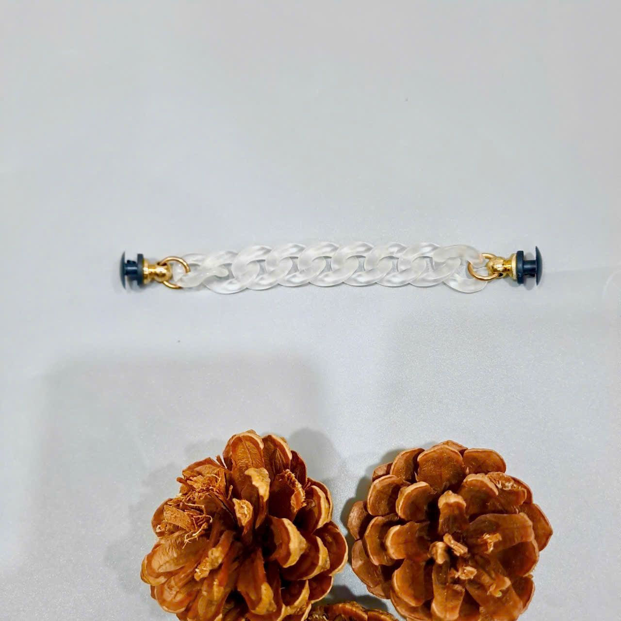  Jibbitz charms dây xích gắn dép cross 