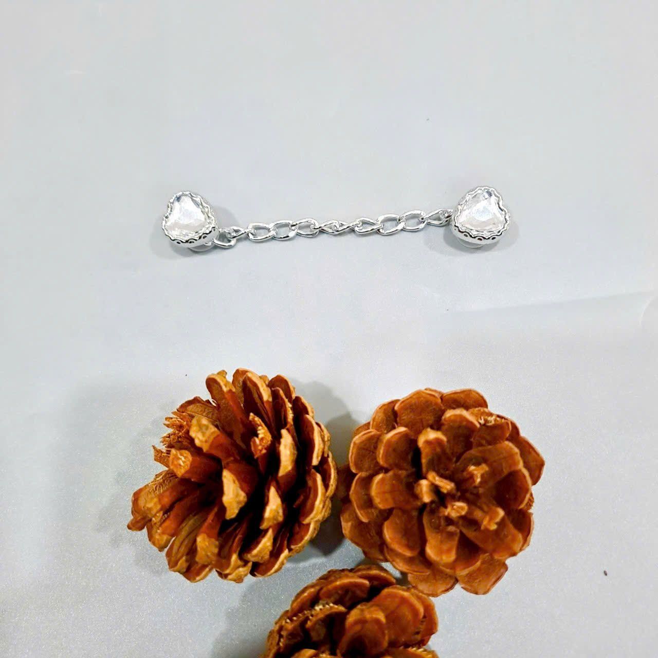  Jibbitz charms dây xích gắn dép cross 