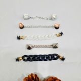  Jibbitz charms dây xích gắn dép cross 