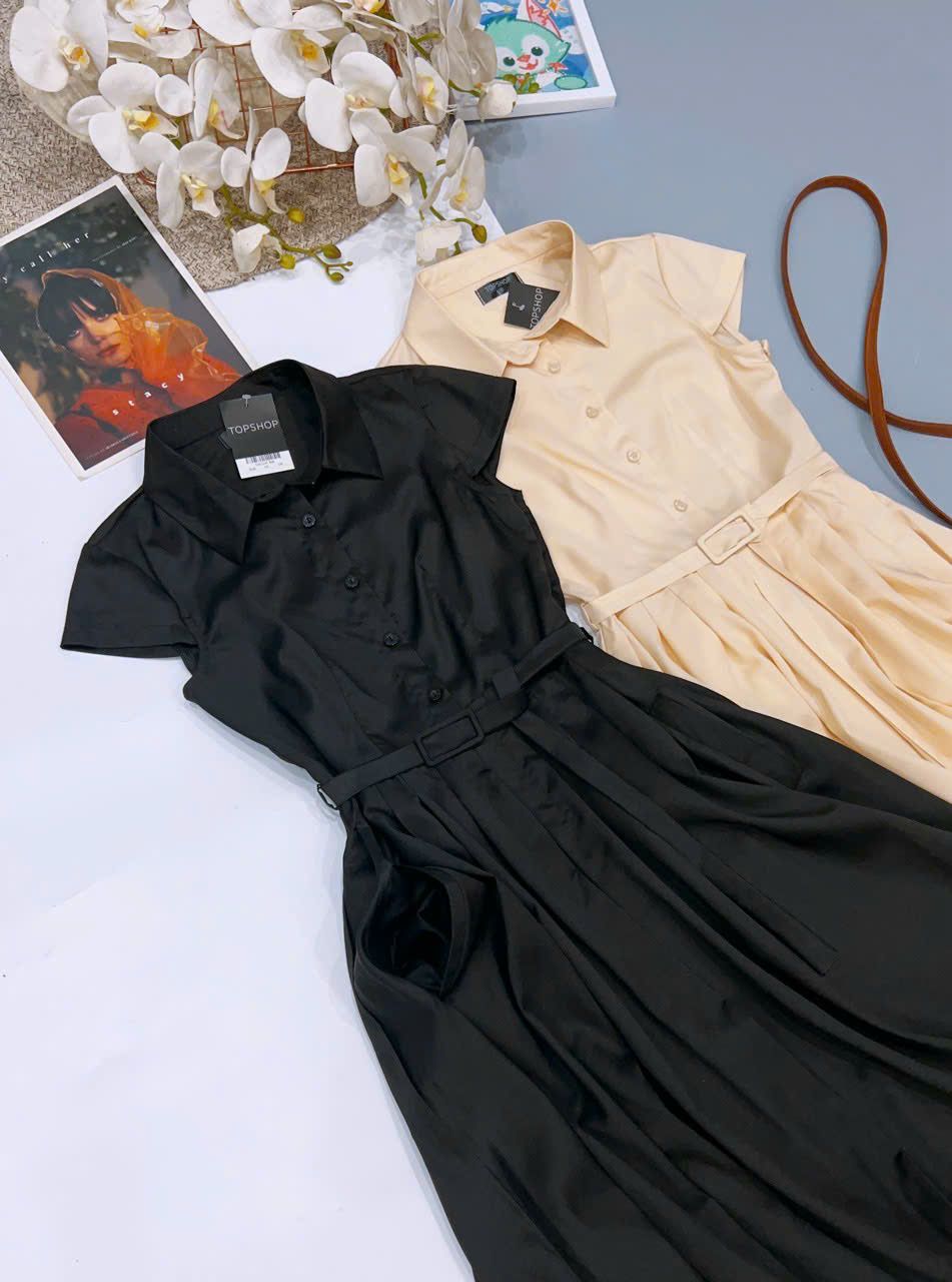  Đầm midi TOP.SHOP Ren 