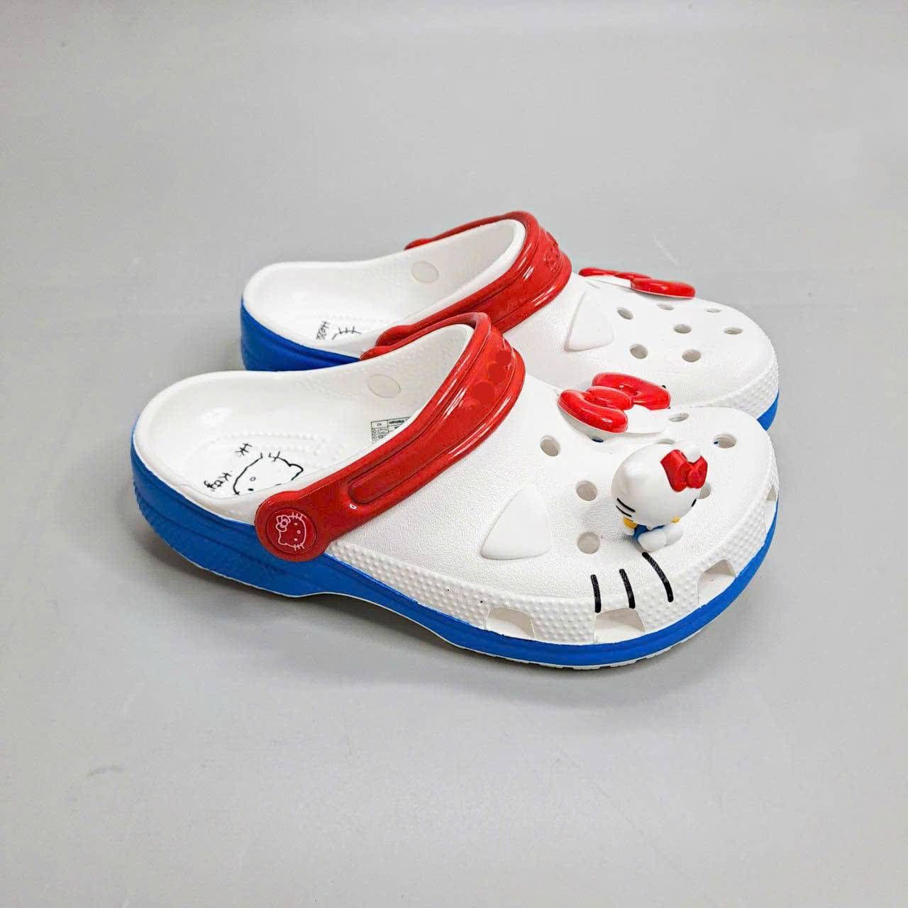  Dép sục cross classic hello kitty l am nam nữ xuất khẩu 