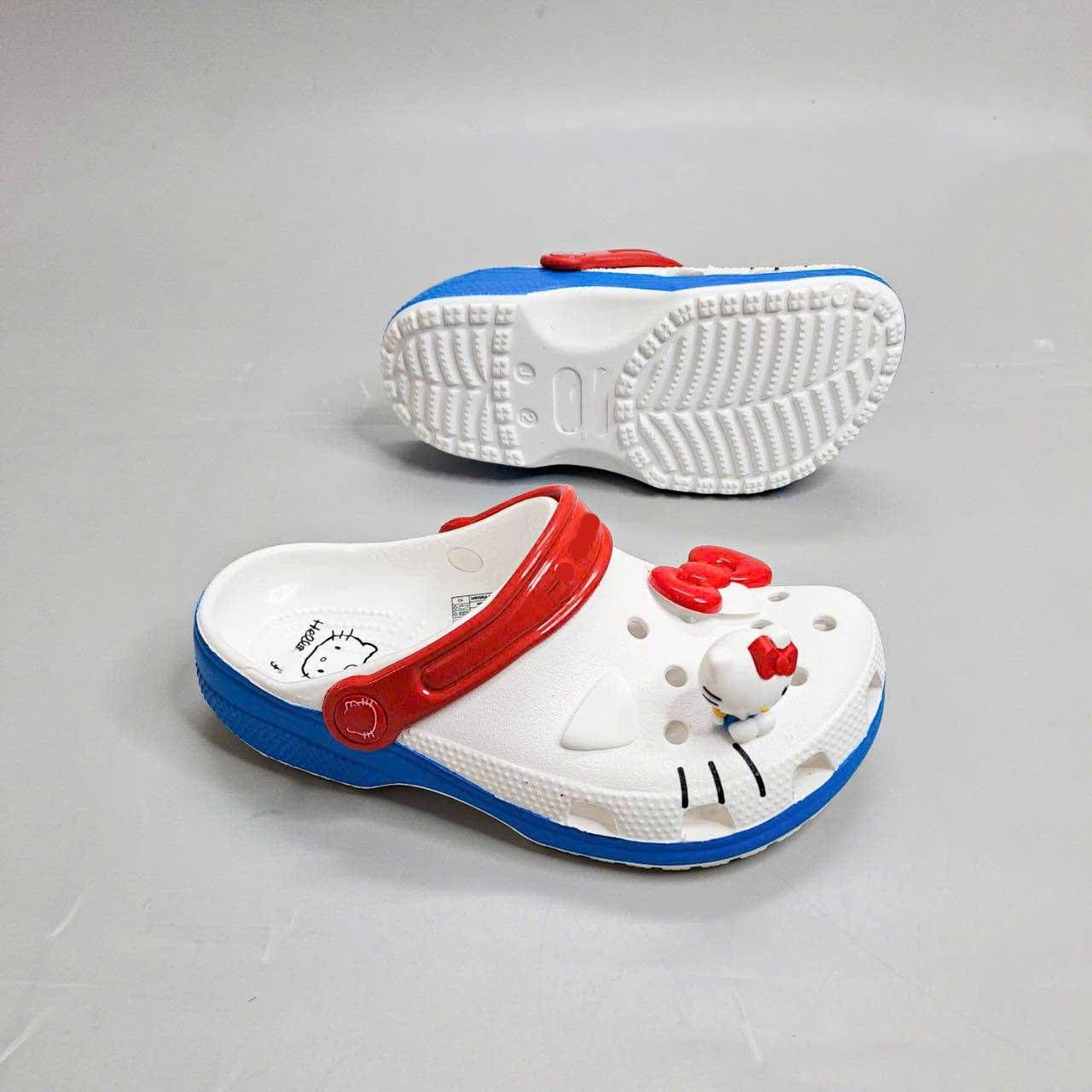  Dép sục cross classic hello kitty l am nam nữ xuất khẩu 
