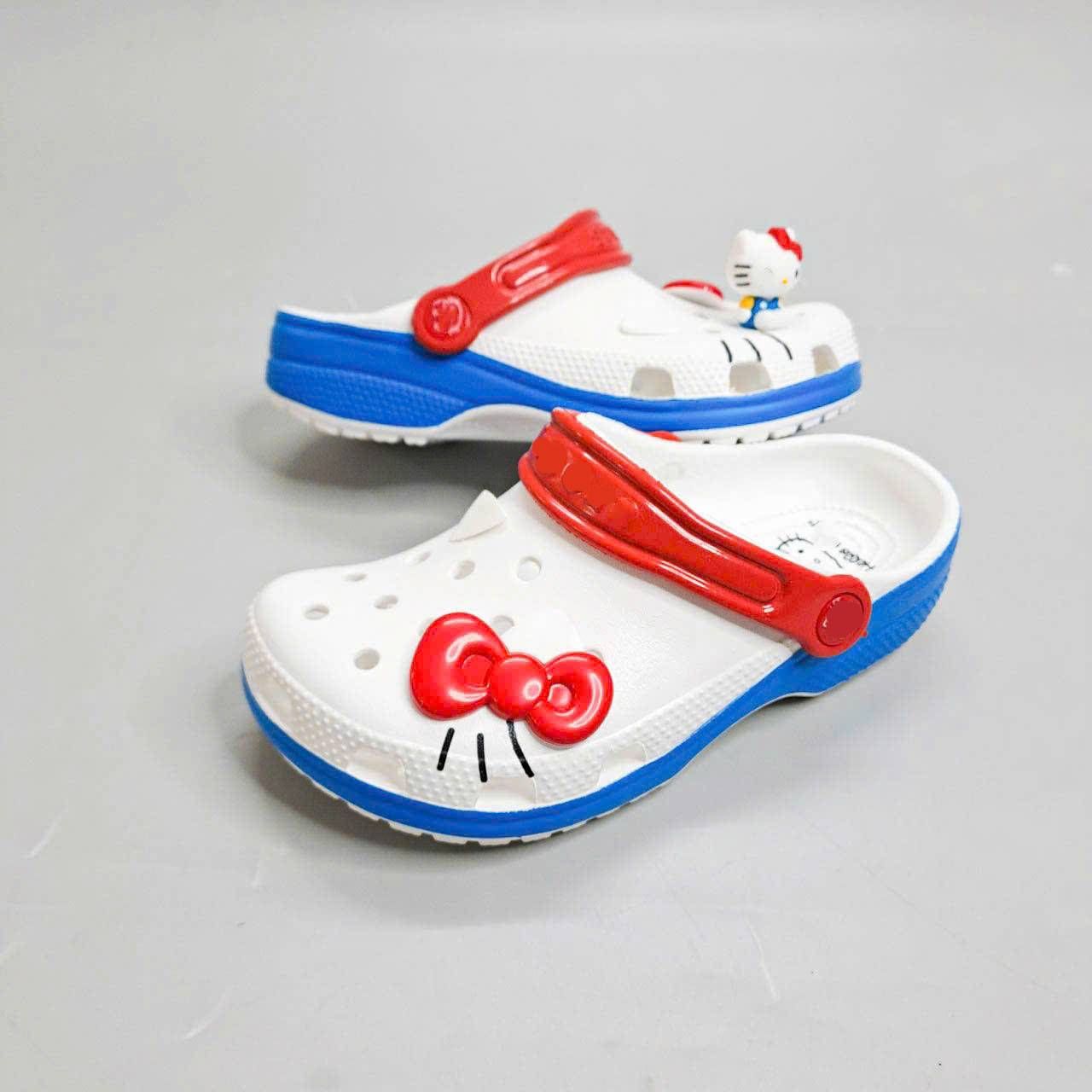  Dép sục cross classic hello kitty l am nam nữ xuất khẩu 