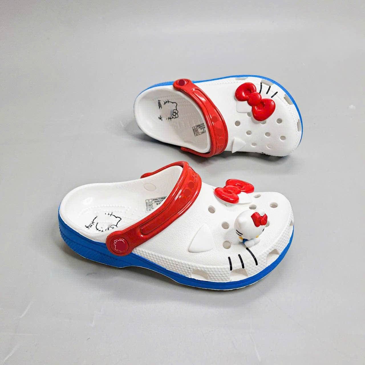 Dép sục cross classic hello kitty l am nam nữ xuất khẩu 