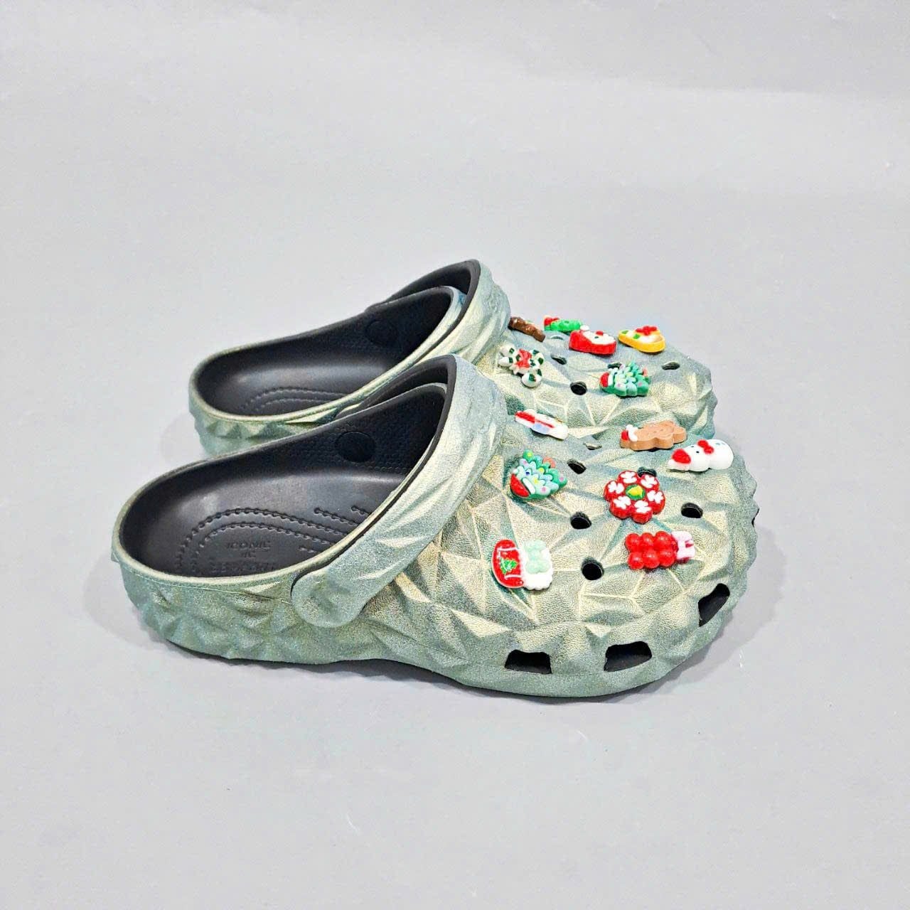  Dép sục Dinas classic sầu riêng, kim cương nhũ nam nữ chính hãng 