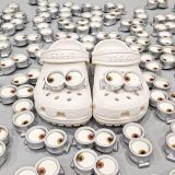  Jibbitz cặp mắt kính minion 3d gắn trang trí dép 