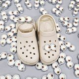  Jibbitz cặp mắt kính minion 3d gắn trang trí dép 