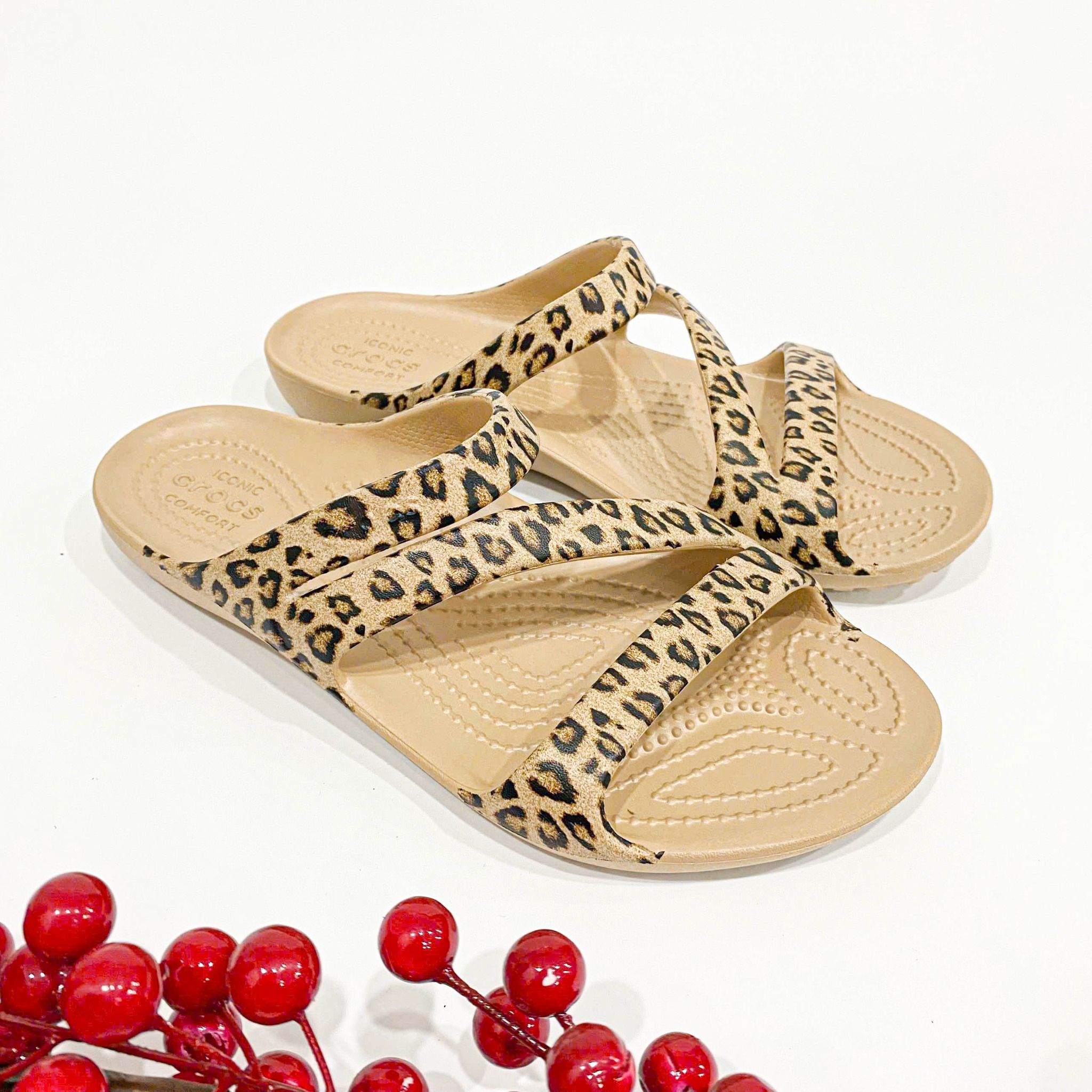  Dép quai ngang Dinas kadee ii họa tiết nữ chính hãng 