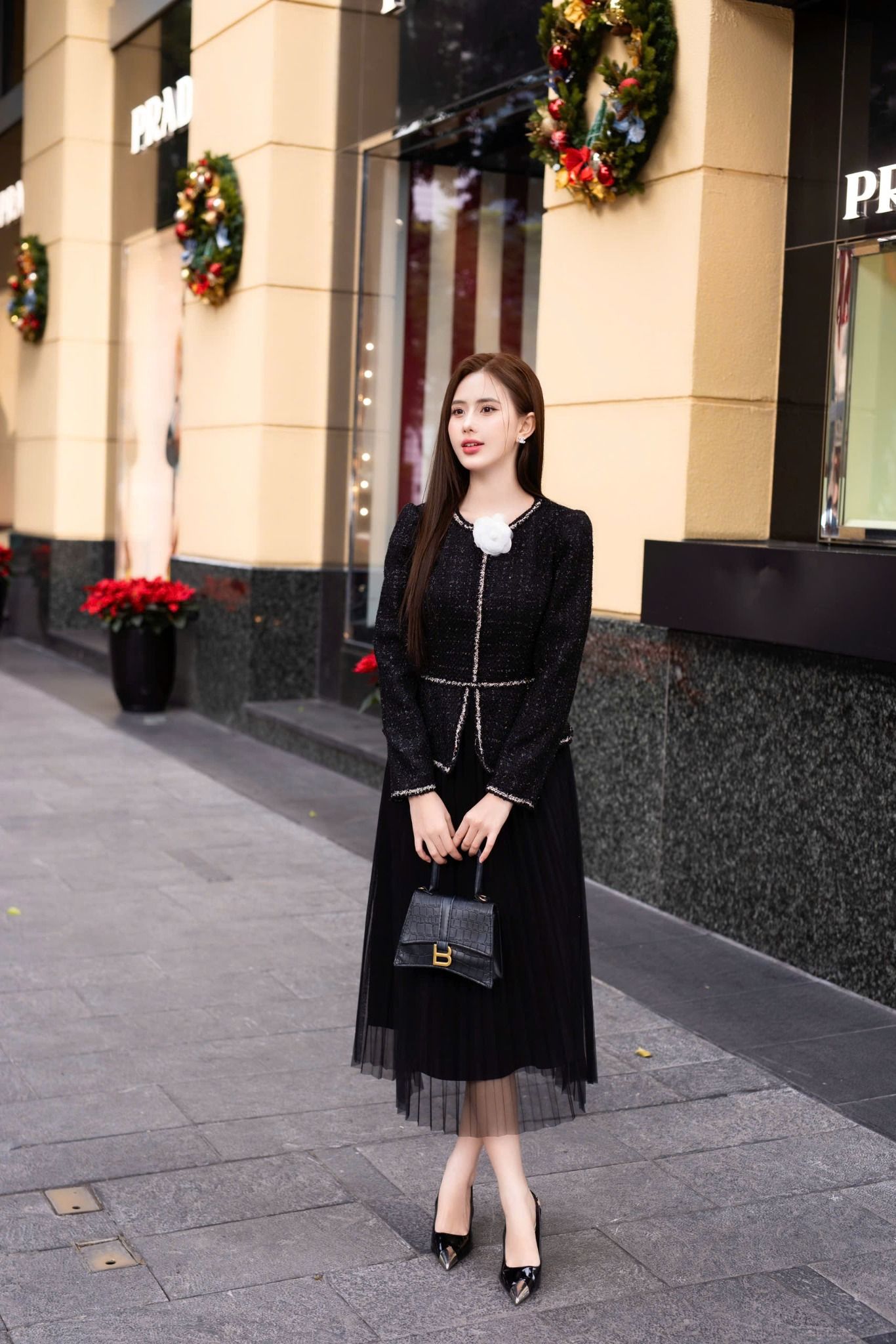  Đầm Dạ MiDi Nữ 