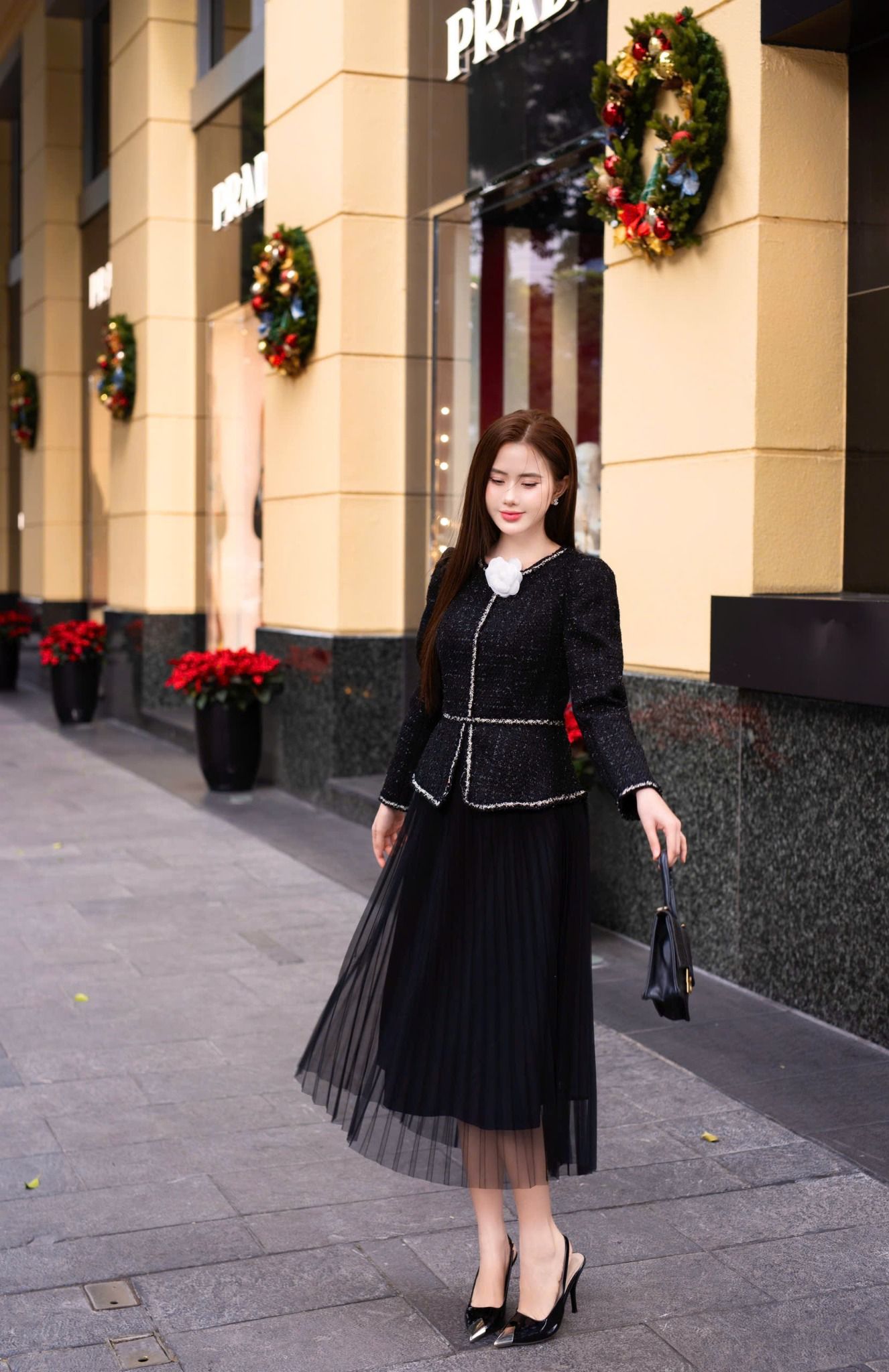  Đầm Dạ MiDi Nữ 