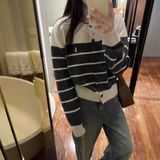  Áo Cadigan dệt kim Po.lo 