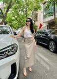  Chân Váy Dạ Caro Nữ 