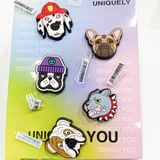  Set charm, jibbitz, sticker trang trí gắn dép cross cao cấp 