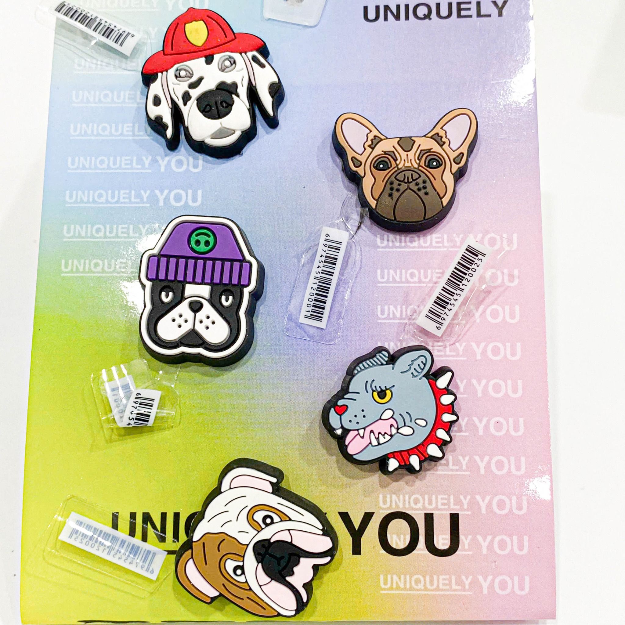  Set charm, jibbitz, sticker trang trí gắn dép cross cao cấp 