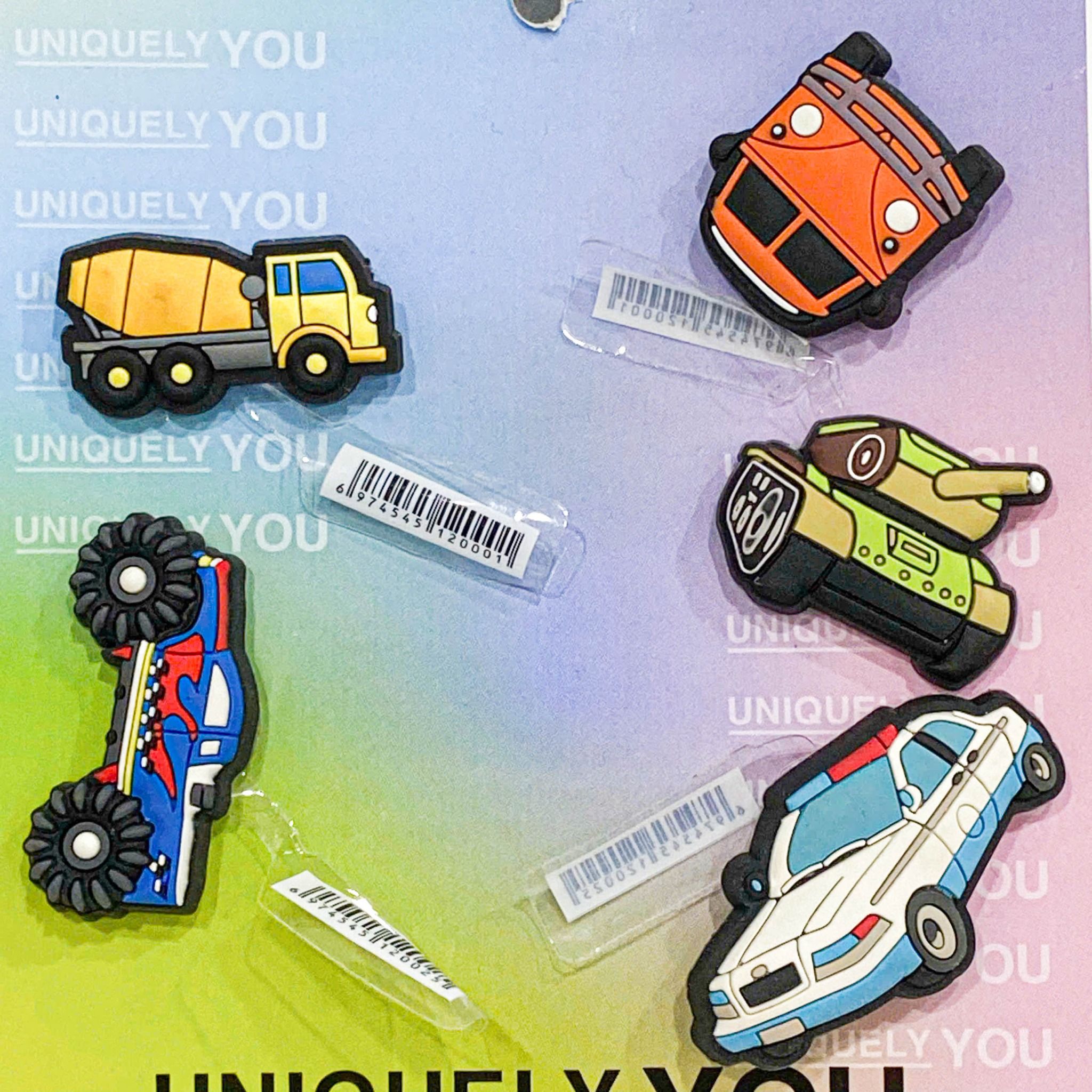  Set charm, jibbitz, sticker trang trí gắn dép cross cao cấp 