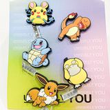  Set charm, jibbitz, sticker trang trí gắn dép cross cao cấp 