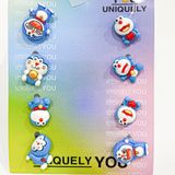  Set charm, jibbitz, sticker trang trí gắn dép cross cao cấp 