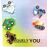  Set charm, jibbitz, sticker trang trí gắn dép cross cao cấp 