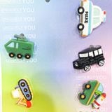  Set charm, jibbitz, sticker trang trí gắn dép cross cao cấp 