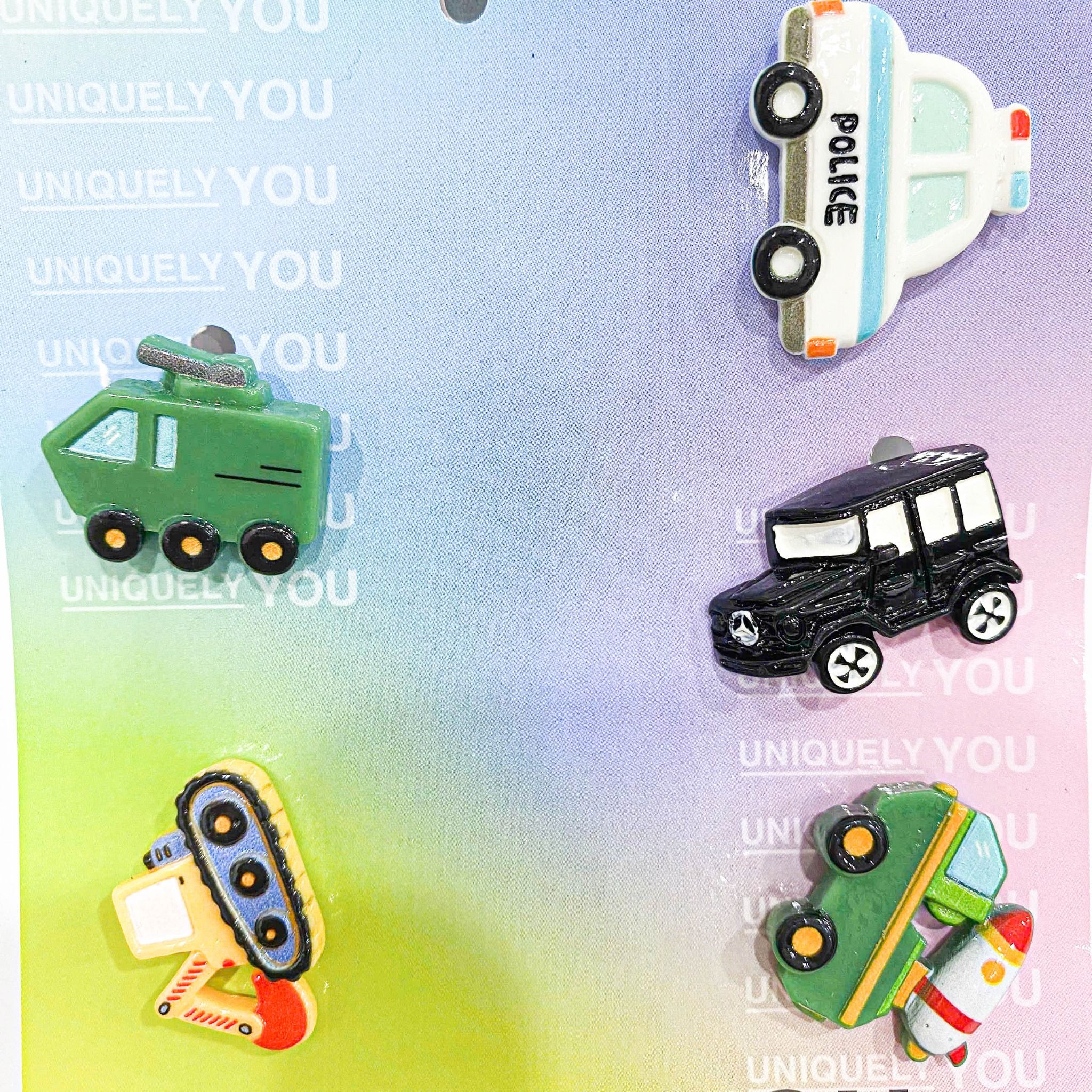  Set charm, jibbitz, sticker trang trí gắn dép cross cao cấp 