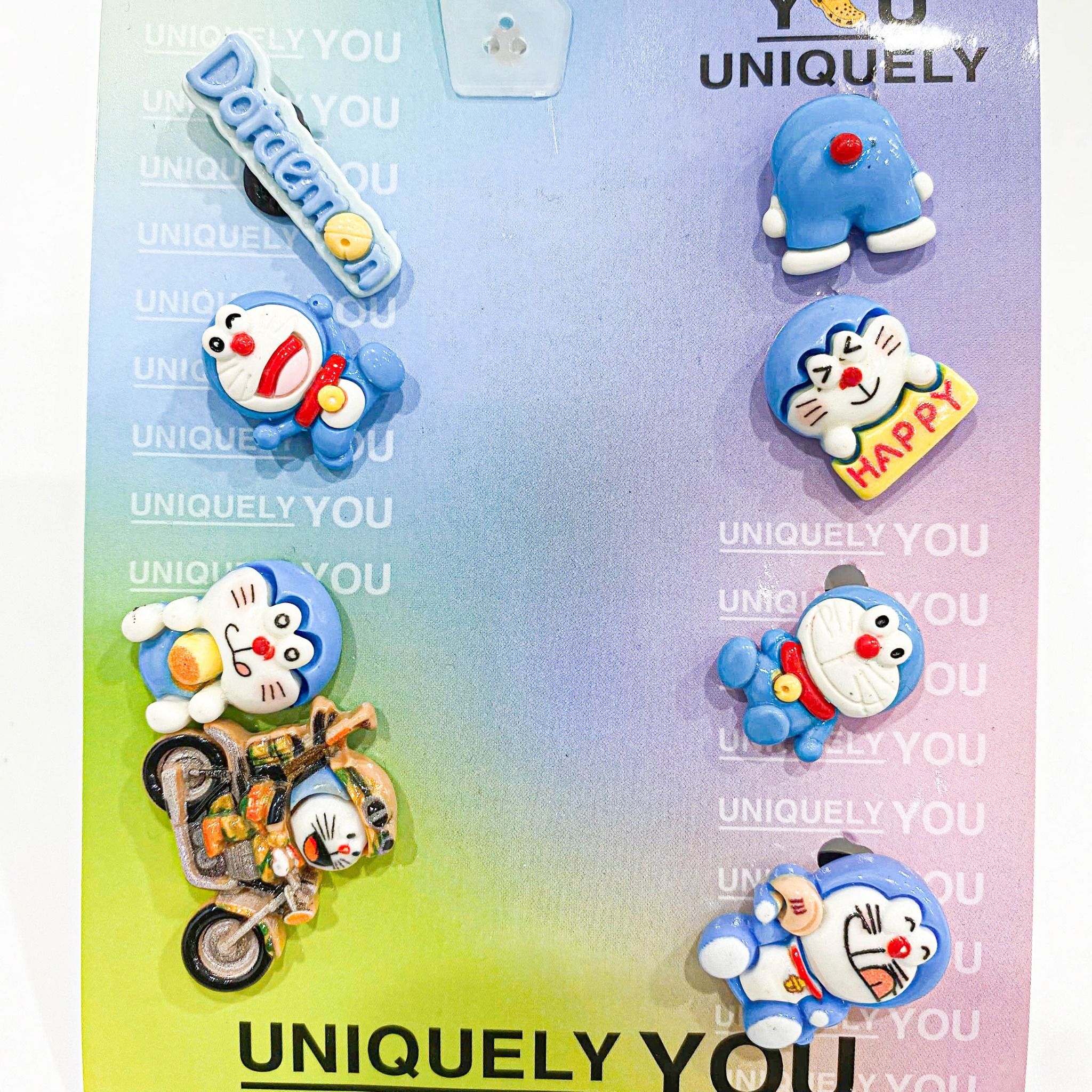  Set charm, jibbitz, sticker trang trí gắn dép cross cao cấp 