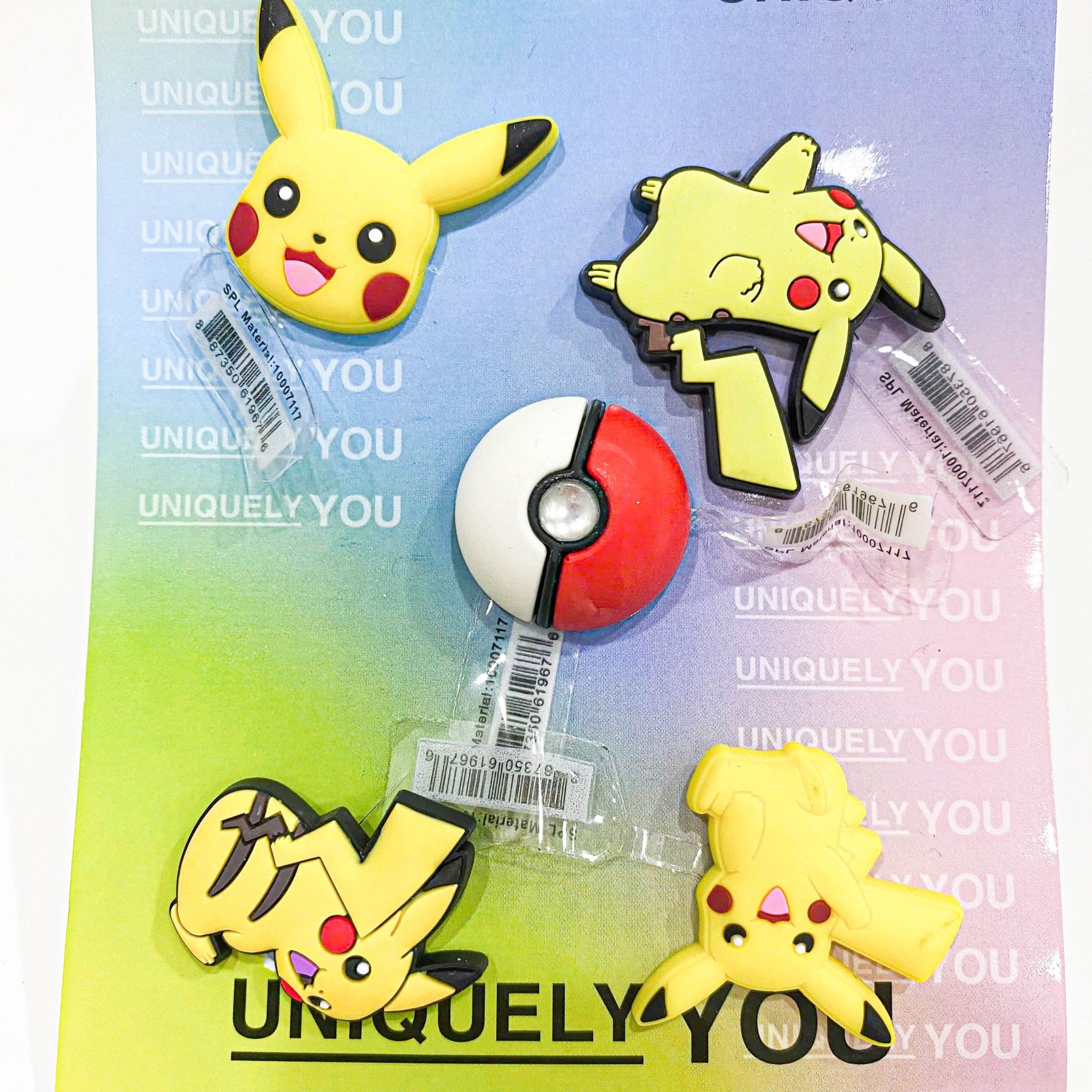  Set charm, jibbitz, sticker trang trí gắn dép cross cao cấp 
