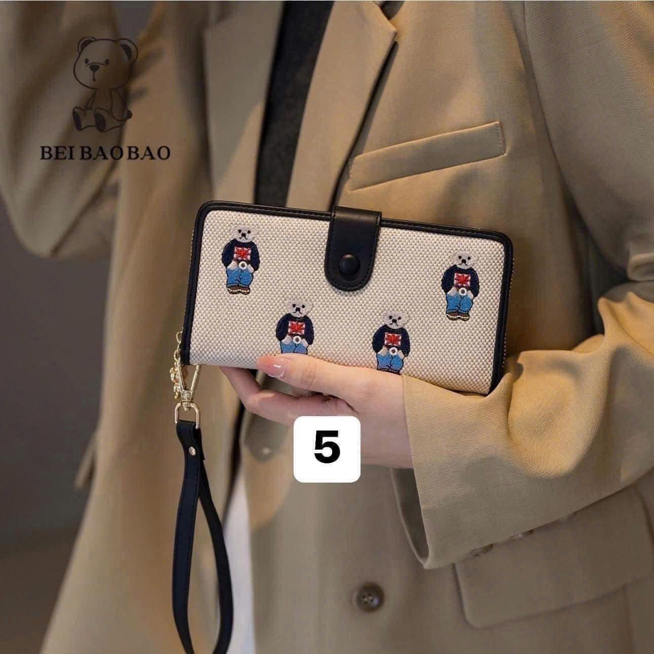  Ví nhiều ngăn beibaobao 