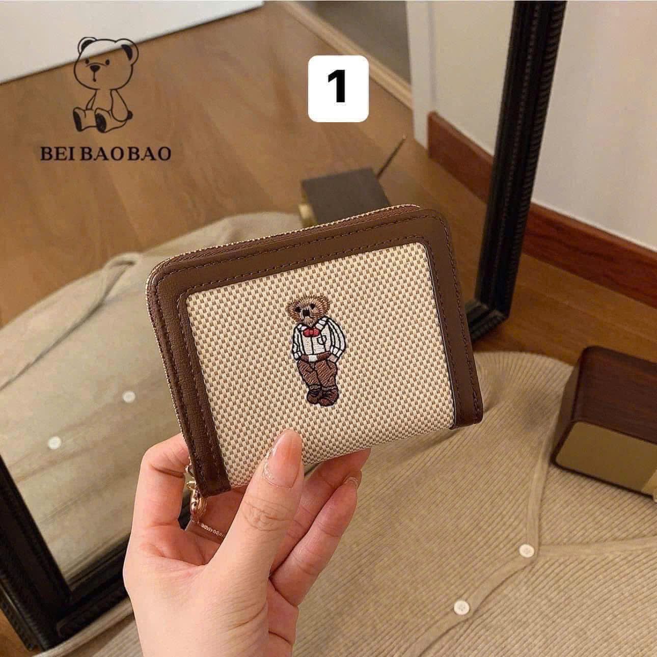  Ví nhiều ngăn beibaobao 