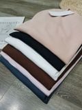  Áo thun Uni.qlo cổ tròn tay dài 