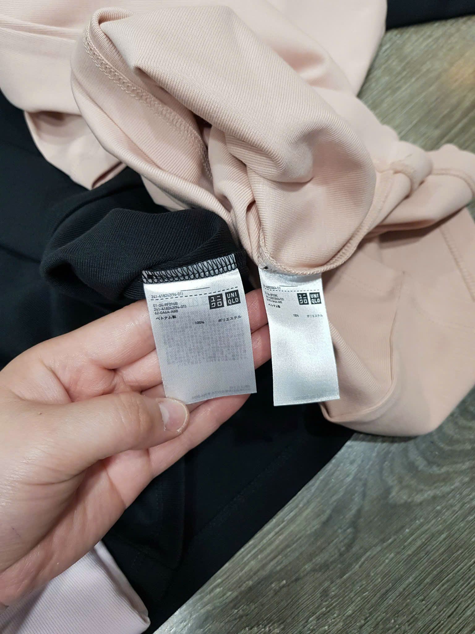  Áo thun Uni.qlo cổ tròn tay dài 
