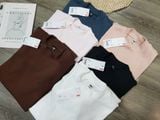  Áo thun Uni.qlo cổ tròn tay dài 