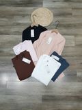  Áo thun Uni.qlo cổ tròn tay dài 